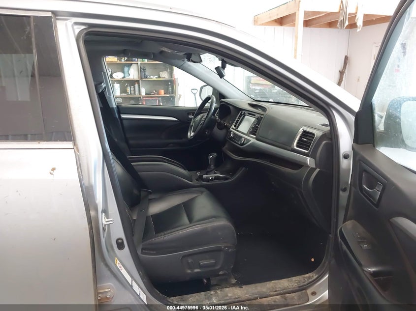 2019 Toyota Highlander VIN 5TDJZRFHXKS713094 IAAI salvage auction — FRONT END, Regular (South Dakota), sold $3,250 on 2026-07-28 (photo 5)
