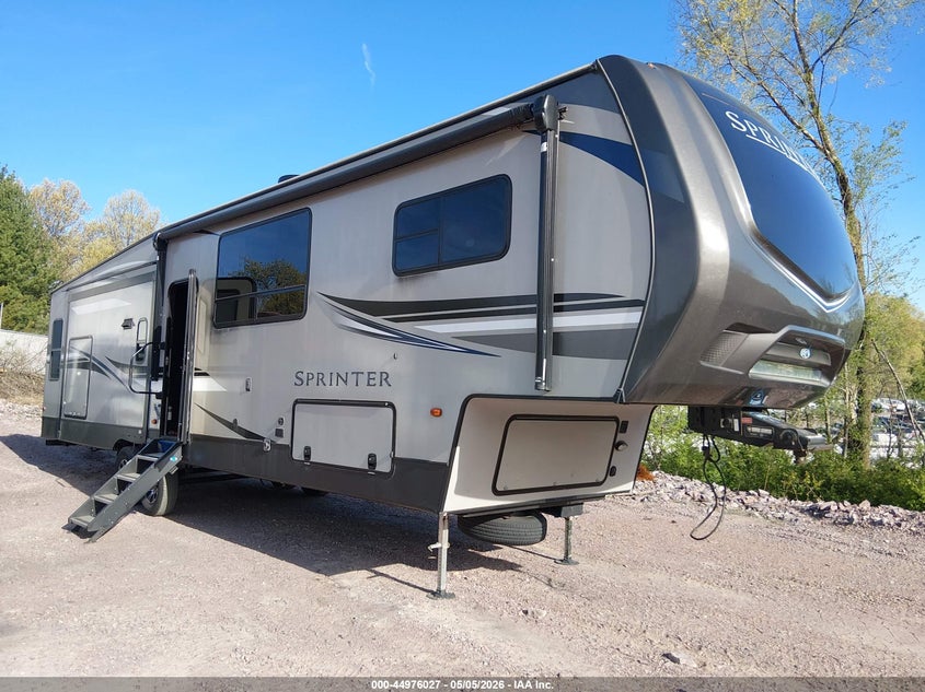 2020 Keystone sprinter Other VIN 4YDF35625L1532072 IAAI salvage auction — Burn Interior, Junk Bill Of Sale Mv2459 (Wisconsin), sold $2,400 on 2026-09-10 (photo 1)