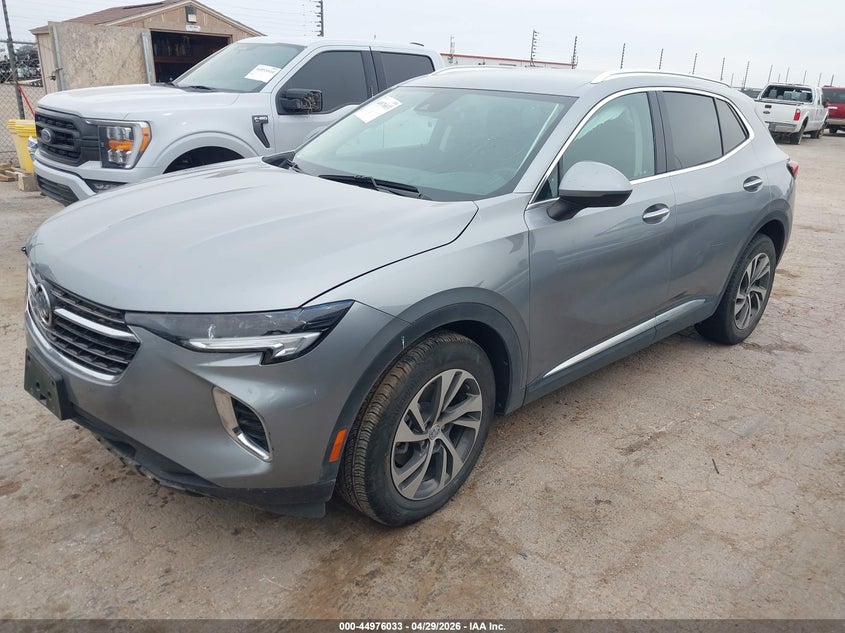 2023 Buick Envision VIN LRBFZNR48PD026401 IAAI salvage auction — RIGHT SIDE, Original (Texas), sold $3,525 on 2026-07-14 (photo 2)