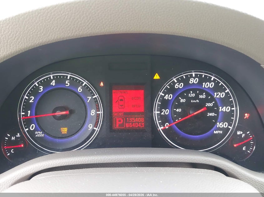 2009 Infiniti G37 VIN JNKCV66E19M723784 IAAI salvage auction — FRONT END, Original (Texas), sold $2,075 on 2026-07-13 (photo 7)