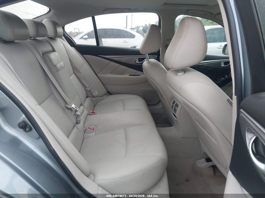 2017 Infiniti Q50 VIN JN1EV7AP5HM743532 IAAI salvage auction — REAR END, Salvage (Louisiana), sold $1,400 on 2026-07-21 (photo 8)