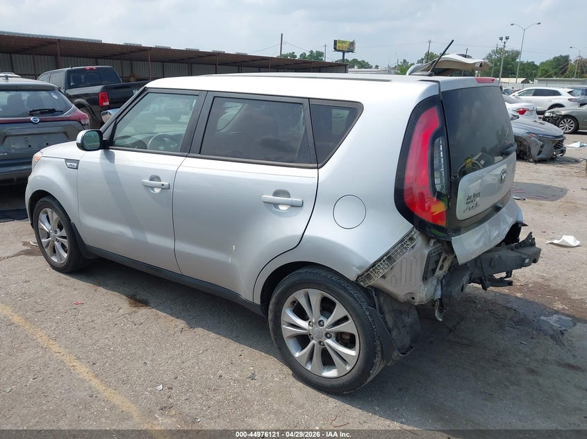 2016 Kia Soul VIN KNDJP3A50G7865015 IAAI salvage auction — REAR END, Original (Texas), sold $1,300 on 2026-07-17 (photo 3)