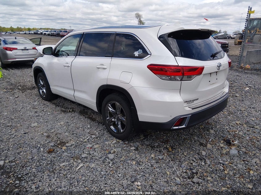 2019 Toyota Highlander VIN 5TDDZRFHXKS708572 IAAI salvage auction — FRONT END, Salvage (West Virginia), sold $10,600 on 2026-07-15 (photo 3)