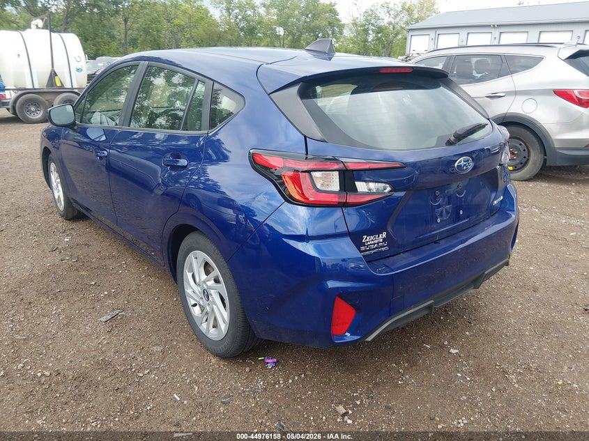 2025 Subaru Impreza VIN JF1GUABC1S8253063 IAAI salvage auction — RIGHT SIDE, Salvage (Indiana), sold $4,400 on 2026-07-15 (photo 3)