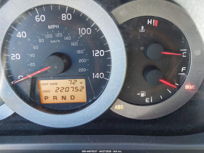 2007 Toyota Rav 4 VIN JTMBD33V476039381 IAAI salvage auction — NORMAL WEAR, Salvage (Texas), sold $325 on 2026-07-22 (photo 7)