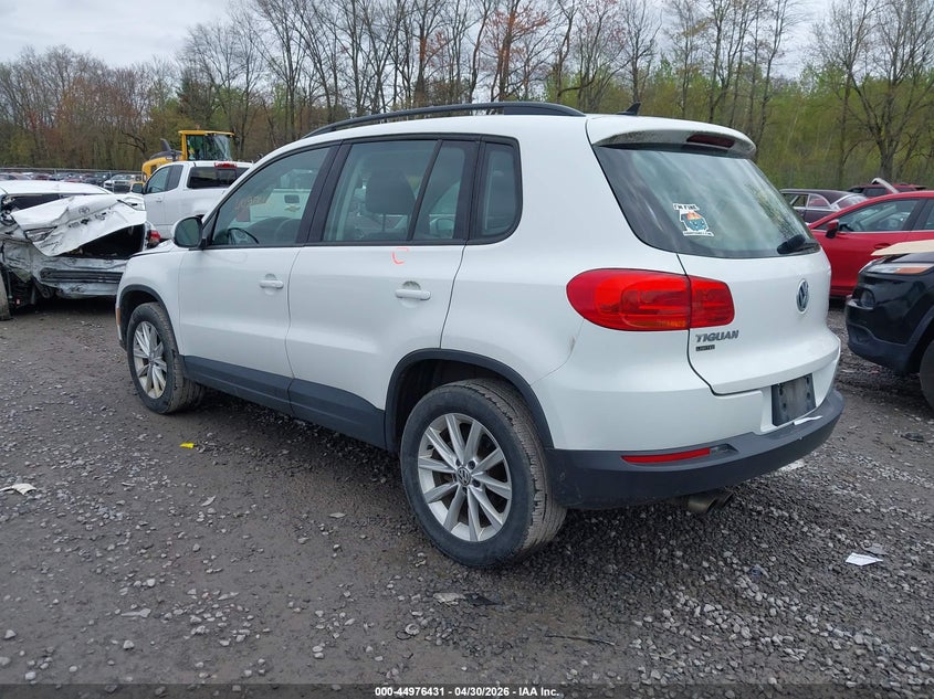 2017 Volkswagen Tiguan VIN WVGBV7AX2HK046617 IAAI salvage auction — RIGHT FRONT, Mv-907A (New York), sold $1,425 on 2026-07-07 (photo 3)