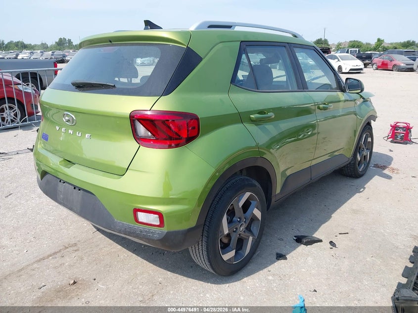 2021 Hyundai Venue VIN KMHRC8A3XMU082402 IAAI salvage auction — FRONT END, Salvage Title, sold $725 on 2026-07-29 (photo 4)