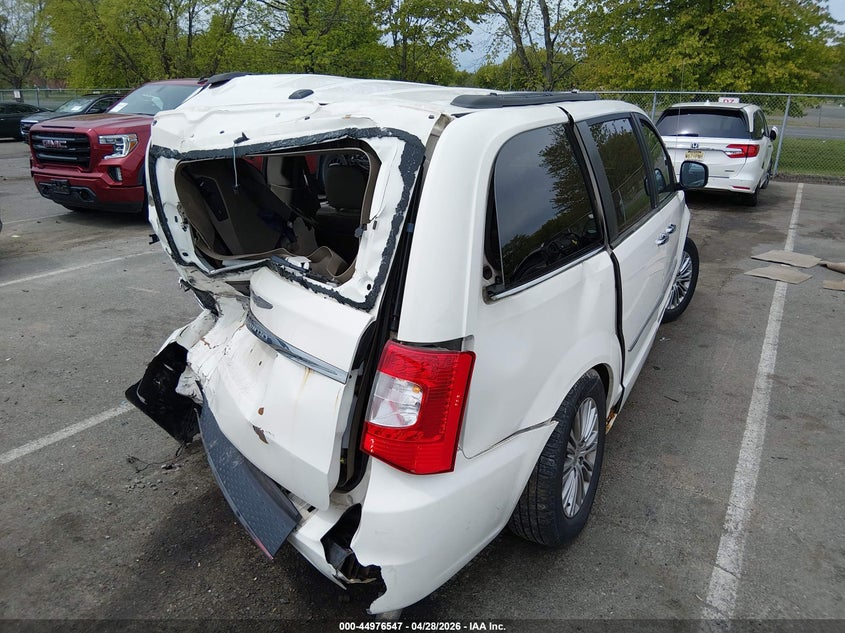 2013 Chrysler Town & country VIN 2C4RC1CG9DR570815 IAAI salvage auction — FRONT & REAR, Salvage Title, sold $1,350 on 2026-07-20 (photo 4)