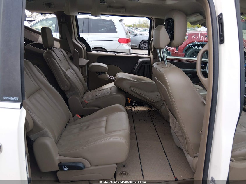 2013 Chrysler Town & country VIN 2C4RC1CG9DR570815 IAAI salvage auction — FRONT & REAR, Salvage Title, sold $1,350 on 2026-07-20 (photo 8)