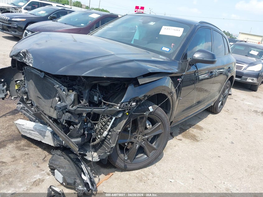 2025 Audi Q5 VIN WA1GAAFY7S2054265 IAAI salvage auction — FRONT END, Salvage (Texas), sold $13,500 on 2026-07-15 (photo 2)