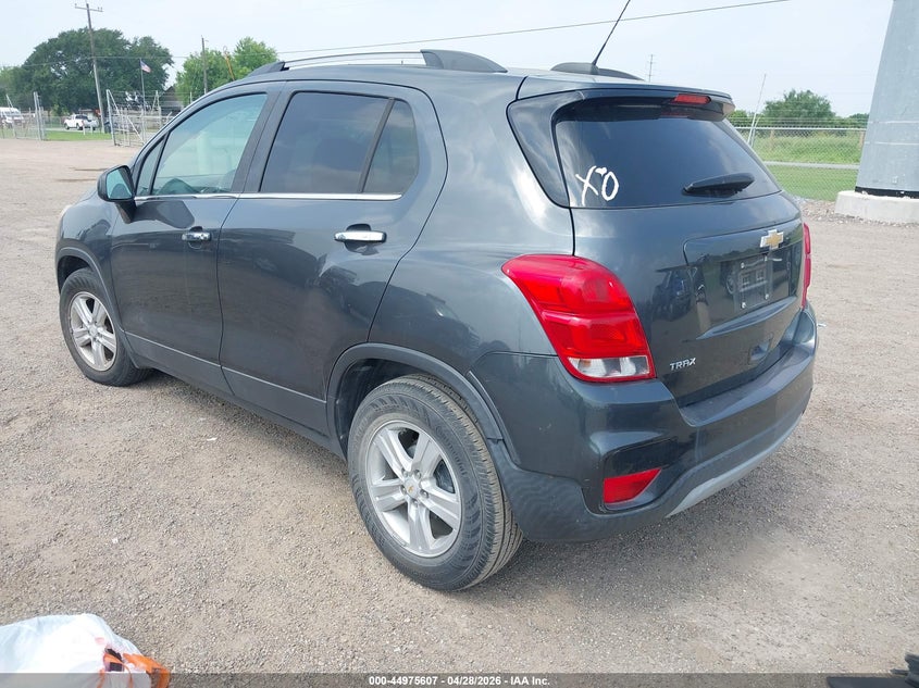 2017 Chevrolet Trax VIN KL7CJLSB4HB233872 IAAI salvage auction — WATER/FLOOD, Salvage Title, sold $825 on 2026-07-10 (photo 3)