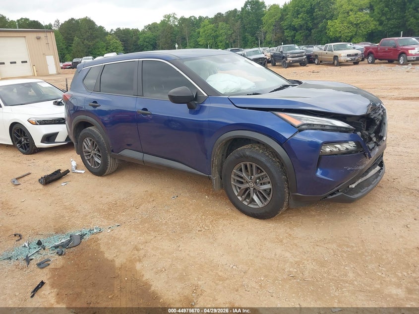 2021 Nissan Rogue VIN JN8AT3AA1MW018468 IAAI salvage auction — FRONT END, Salvage Title, sold $4,975 on 2026-07-20 (photo 1)