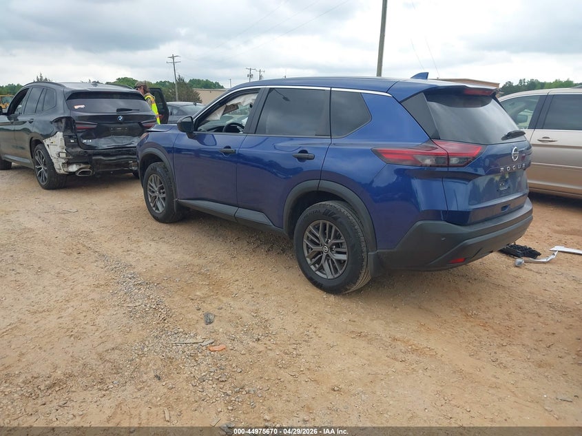 2021 Nissan Rogue VIN JN8AT3AA1MW018468 IAAI salvage auction — FRONT END, Salvage Title, sold $4,975 on 2026-07-20 (photo 3)