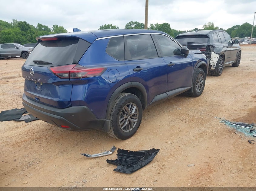 2021 Nissan Rogue VIN JN8AT3AA1MW018468 IAAI salvage auction — FRONT END, Salvage Title, sold $4,975 on 2026-07-20 (photo 4)