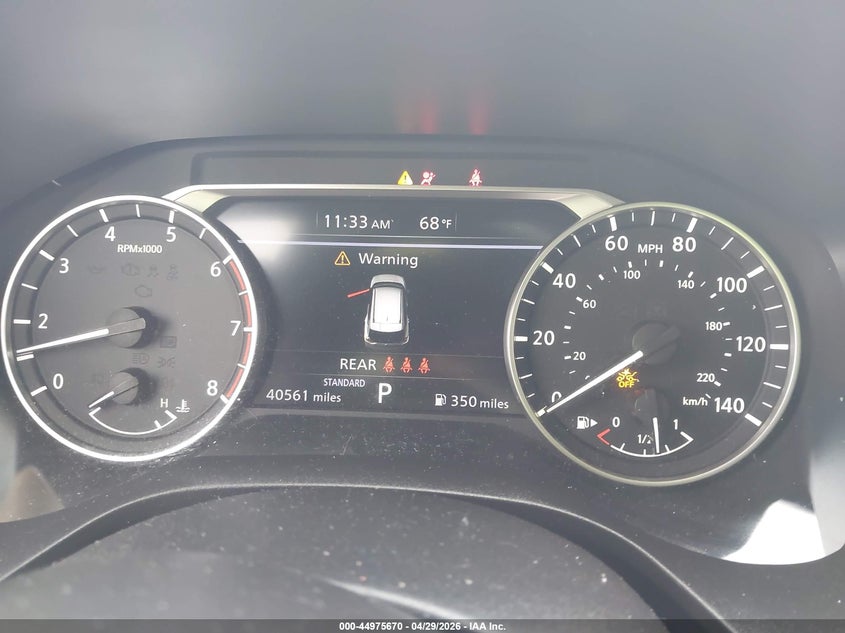 2021 Nissan Rogue VIN JN8AT3AA1MW018468 IAAI salvage auction — FRONT END, Salvage Title, sold $4,975 on 2026-07-20 (photo 7)