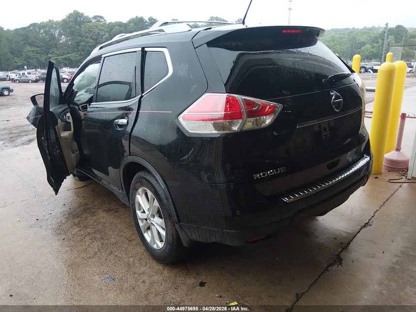 2016 Nissan Rogue VIN JN8AT2MT9GW023574 IAAI salvage auction — FRONT END, Salvage (Alabama), sold $275 on 2026-07-15 (photo 3)