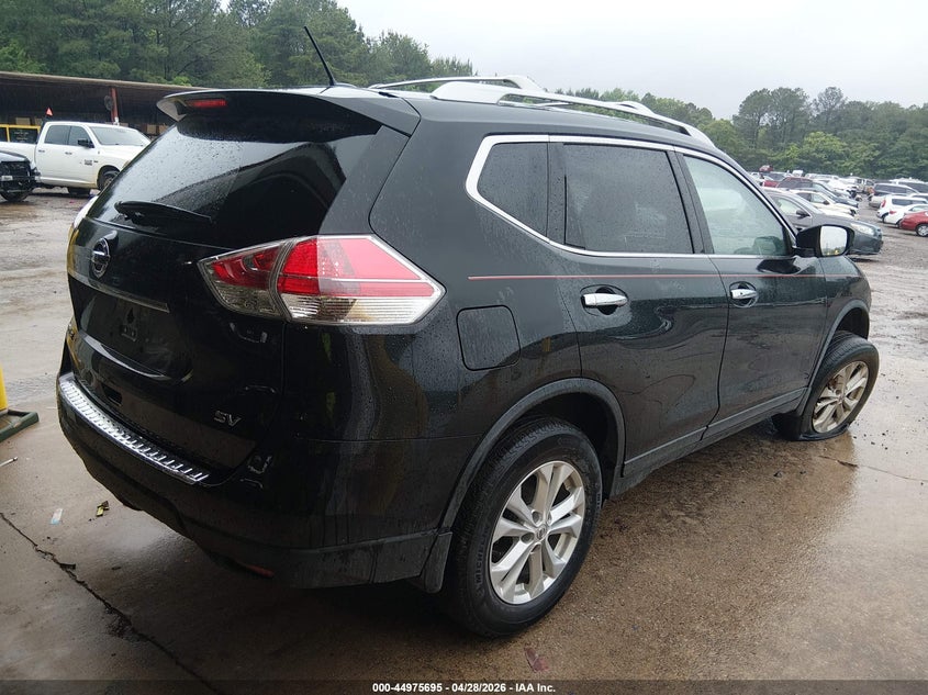 2016 Nissan Rogue VIN JN8AT2MT9GW023574 IAAI salvage auction — FRONT END, Salvage (Alabama), sold $275 on 2026-07-15 (photo 4)