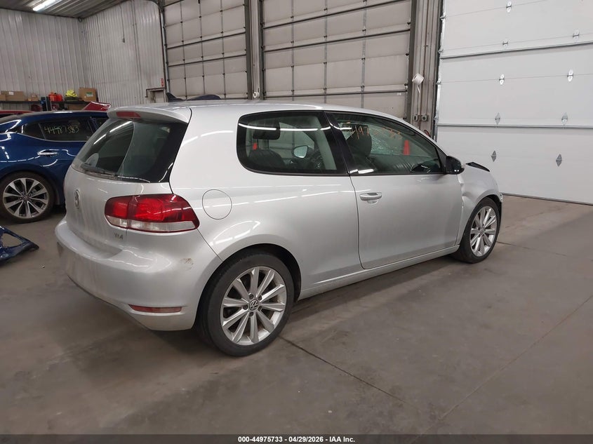 2012 Volkswagen Golf VIN WVWBM7AJ7CW204731 IAAI salvage auction — RIGHT FRONT, Prior Salvage (Minnesota), sold $900 on 2026-07-28 (photo 4)