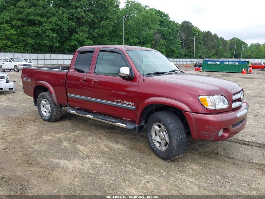 2003 Toyota Tundra VIN 5TBBT44123S404082 IAAI salvage auction — Burn Engine, Salvage (Georgia), sold $6,100 on 2026-07-30 (photo 1)
