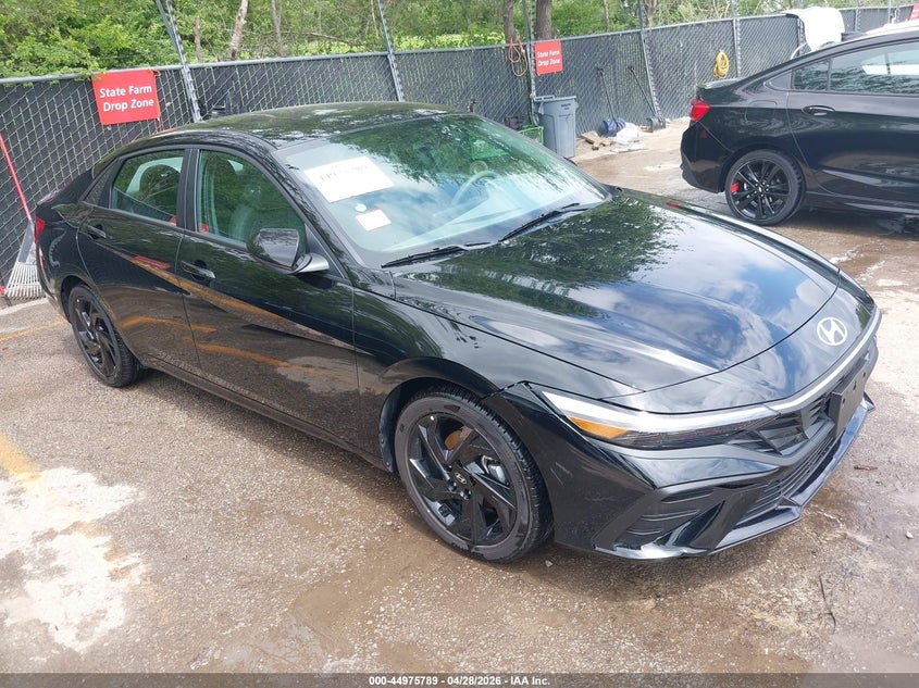 2026 Hyundai Elantra VIN KMHLM4DG8TU121934 IAAI salvage auction — FRESH WATER, Salvage Title, sold $7,800 on 2026-07-15 (photo 1)
