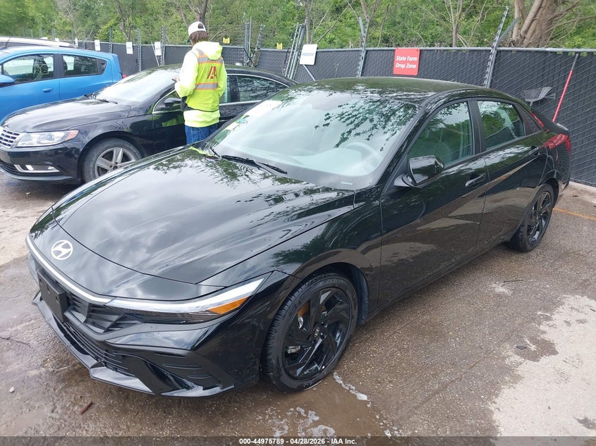 2026 Hyundai Elantra VIN KMHLM4DG8TU121934 IAAI salvage auction — FRESH WATER, Salvage Title, sold $7,800 on 2026-07-15 (photo 2)