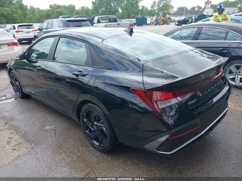 2026 Hyundai Elantra VIN KMHLM4DG8TU121934 IAAI salvage auction — FRESH WATER, Salvage Title, sold $7,800 on 2026-07-15 (photo 3)