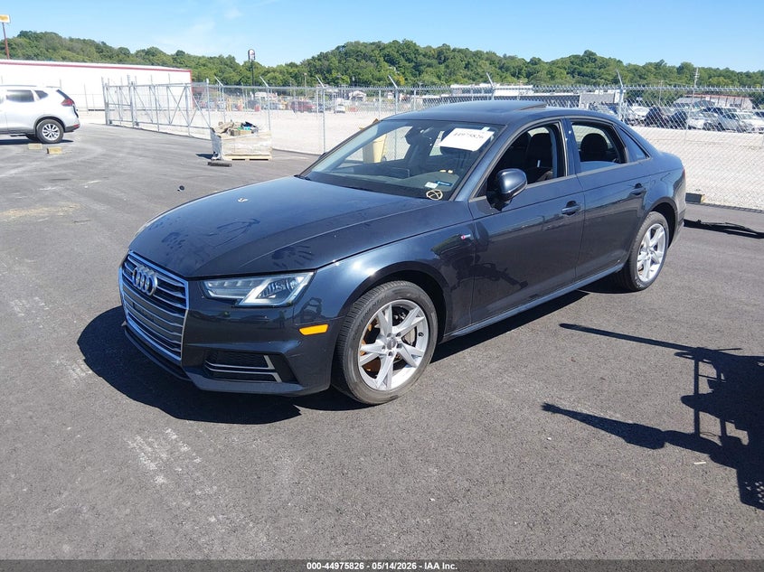2018 Audi A4 VIN WAUDNAF43JA126090 IAAI salvage auction — REAR END, Salvage Title, sold $4,900 on 2026-09-03 (photo 2)