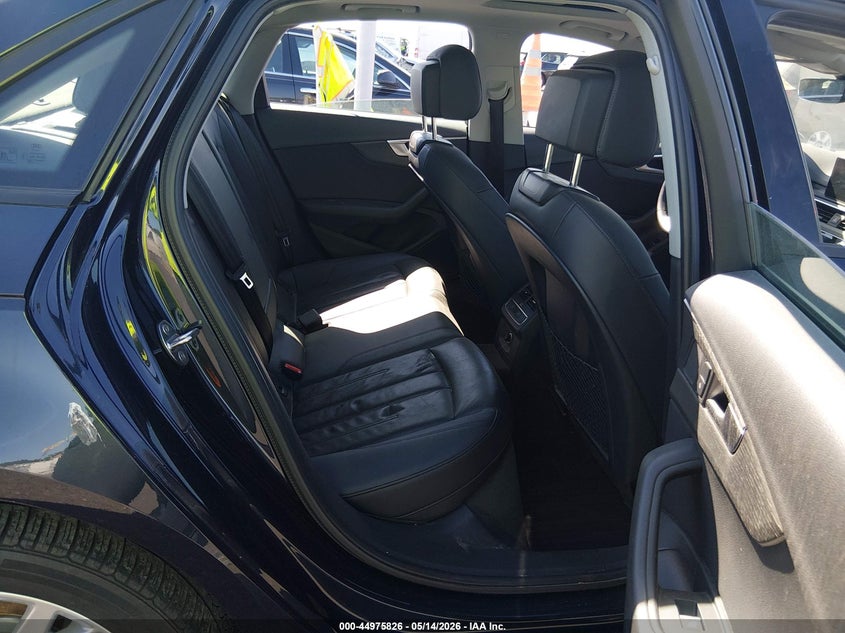 2018 Audi A4 VIN WAUDNAF43JA126090 IAAI salvage auction — REAR END, Salvage Title, sold $4,900 on 2026-09-03 (photo 8)