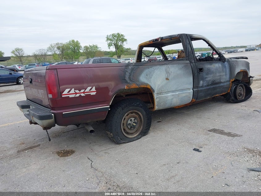 1997 Chevrolet S-10 pickup VIN 1GCEK14R9VZ147239 IAAI salvage auction — TOTAL BURN, Parts Only Bos (Minnesota), sold $150 on 2026-07-07 (photo 4)