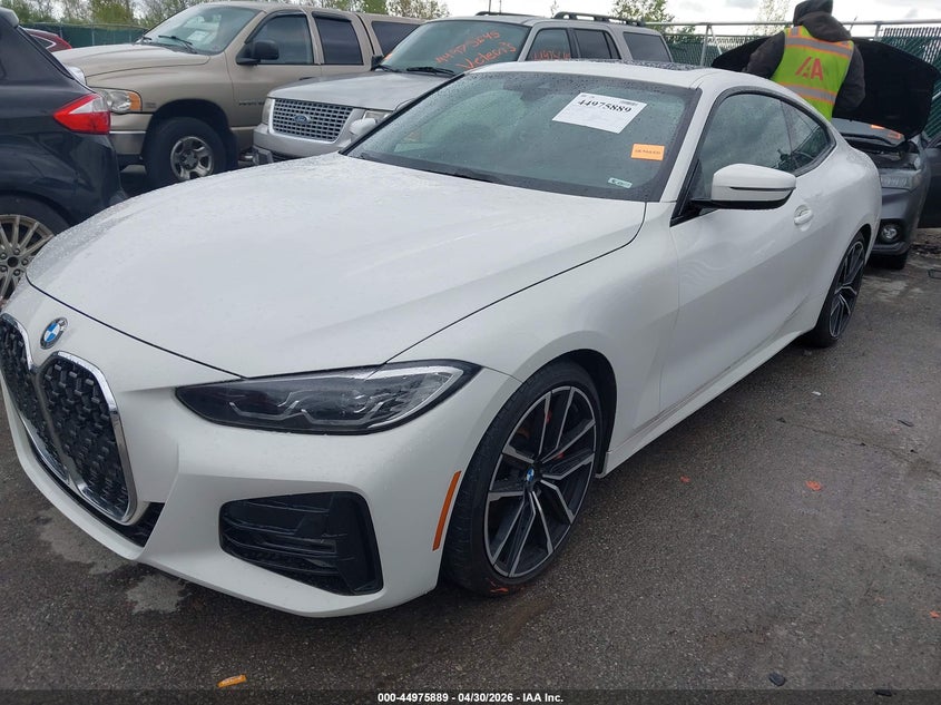 2022 BMW 4er VIN WBA73AP09NCJ47597 IAAI salvage auction — HAIL, Salvage (Ohio), sold $18,300 on 2026-07-28 (photo 2)