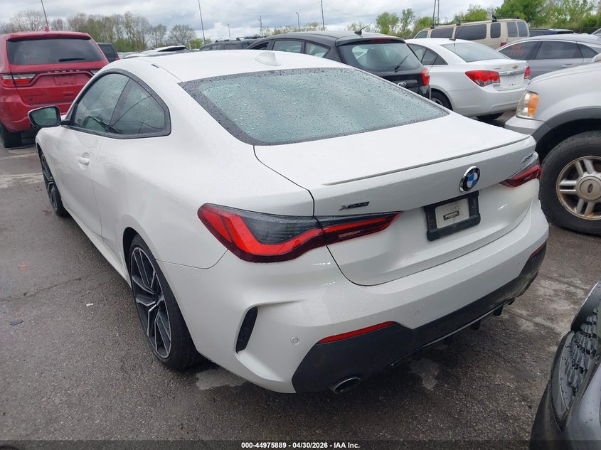 2022 BMW 4er VIN WBA73AP09NCJ47597 IAAI salvage auction — HAIL, Salvage (Ohio), sold $18,300 on 2026-07-28 (photo 3)