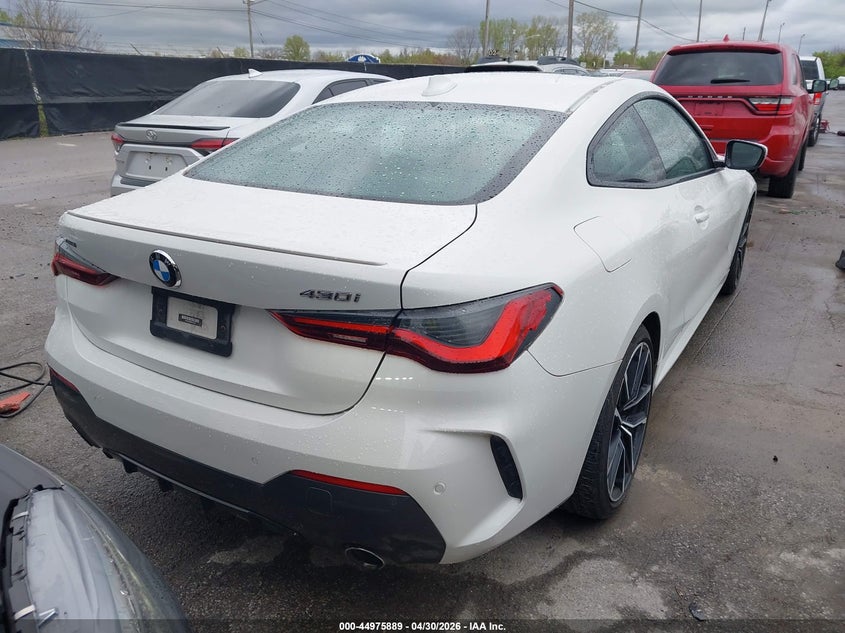2022 BMW 4er VIN WBA73AP09NCJ47597 IAAI salvage auction — HAIL, Salvage (Ohio), sold $18,300 on 2026-07-28 (photo 4)