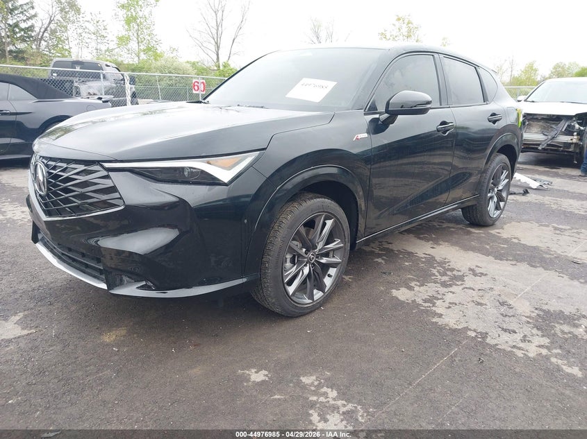 2025 Acura Adx VIN 3HDSA2H57SM703837 IAAI salvage auction — HAIL, Salvage (Ohio), sold $19,350 on 2026-07-07 (photo 2)