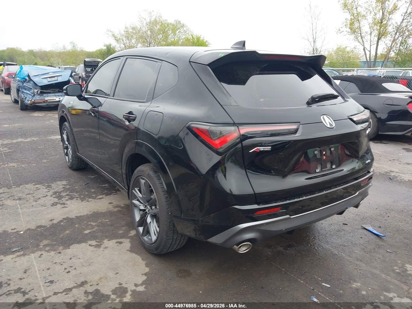 2025 Acura Adx VIN 3HDSA2H57SM703837 IAAI salvage auction — HAIL, Salvage (Ohio), sold $19,350 on 2026-07-07 (photo 3)