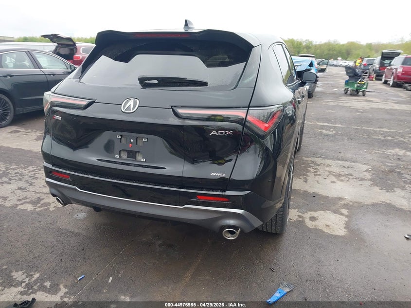 2025 Acura Adx VIN 3HDSA2H57SM703837 IAAI salvage auction — HAIL, Salvage (Ohio), sold $19,350 on 2026-07-07 (photo 4)
