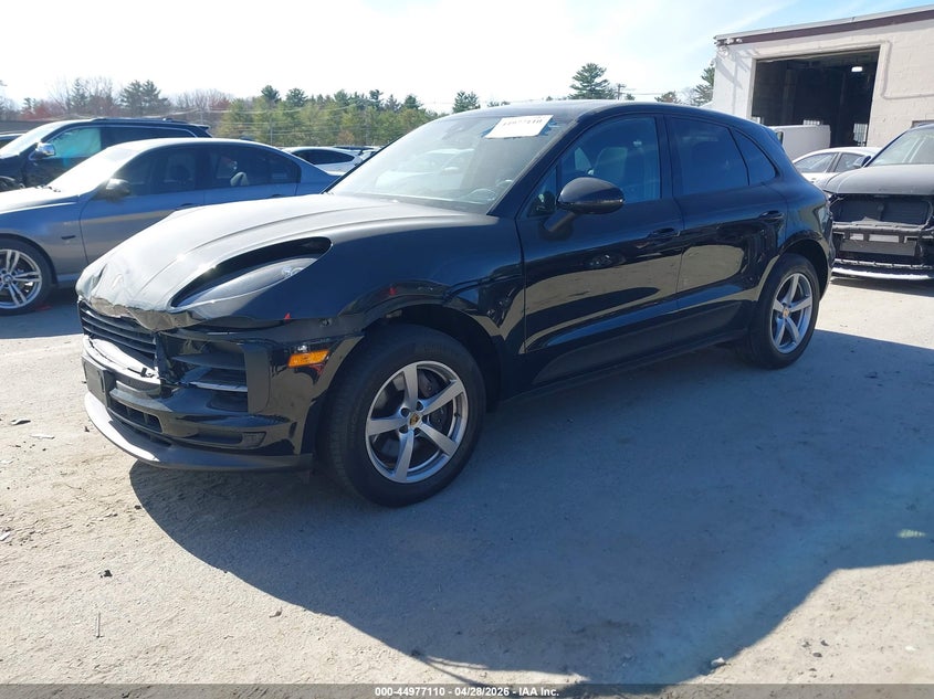 2021 Porsche Macan VIN WP1AA2A5XMLB08457 IAAI salvage auction — FRONT END, Salvage Title, sold $17,300 on 2026-07-22 (photo 2)