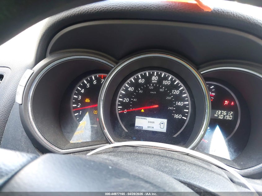 2014 Nissan Murano VIN JN8AZ1MW9EW513321 IAAI salvage auction — FRONT & REAR, Salvage (Iowa), sold $25 on 2026-07-29 (photo 7)