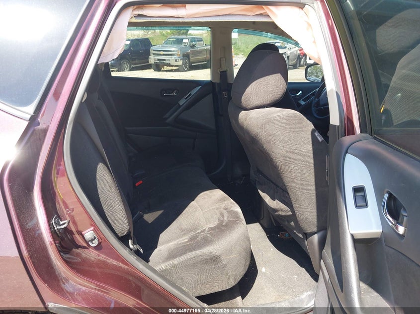 2014 Nissan Murano VIN JN8AZ1MW9EW513321 IAAI salvage auction — FRONT & REAR, Salvage (Iowa), sold $25 on 2026-07-29 (photo 8)