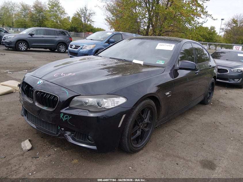 2011 BMW 5 series VIN WBAFU9C52BC784187 IAAI salvage auction — FRONT END, Salvage (New Jersey), sold $3,125 on 2026-07-13 (photo 2)