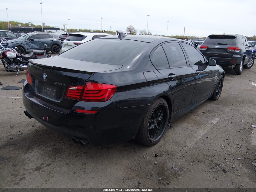 2011 BMW 5 series VIN WBAFU9C52BC784187 IAAI salvage auction — FRONT END, Salvage (New Jersey), sold $3,125 on 2026-07-13 (photo 4)