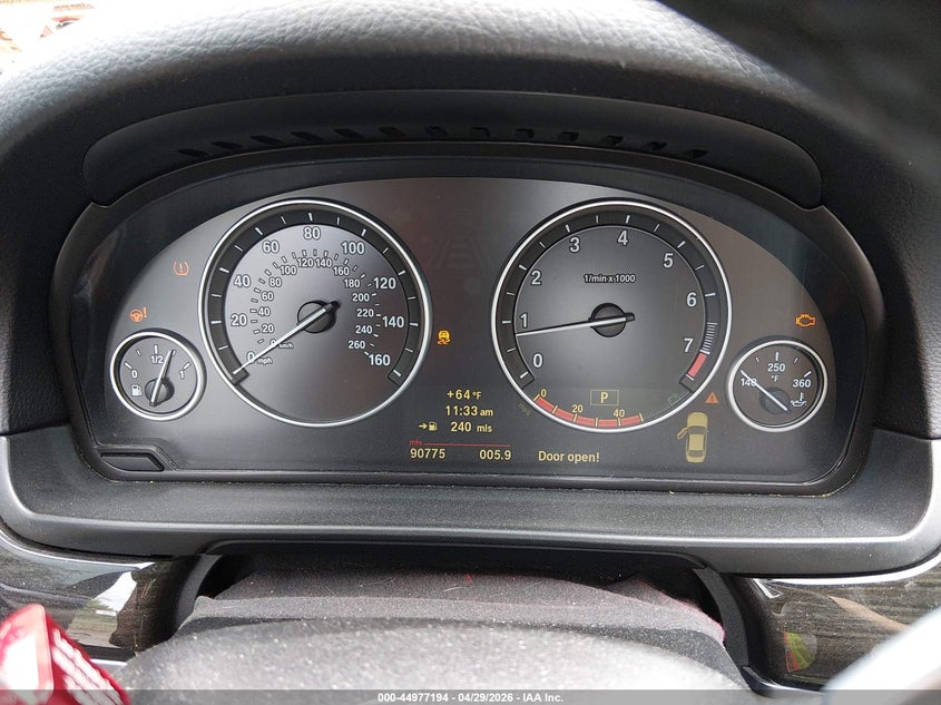 2011 BMW 5 series VIN WBAFU9C52BC784187 IAAI salvage auction — FRONT END, Salvage (New Jersey), sold $3,125 on 2026-07-13 (photo 7)