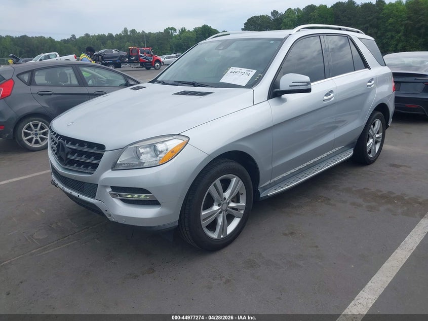 2014 Mercedes-benz M-klasse VIN 4JGDA5JB2EA353753 IAAI salvage auction — FRONT END, Salvage Title, sold $25 on 2026-07-30 (photo 2)