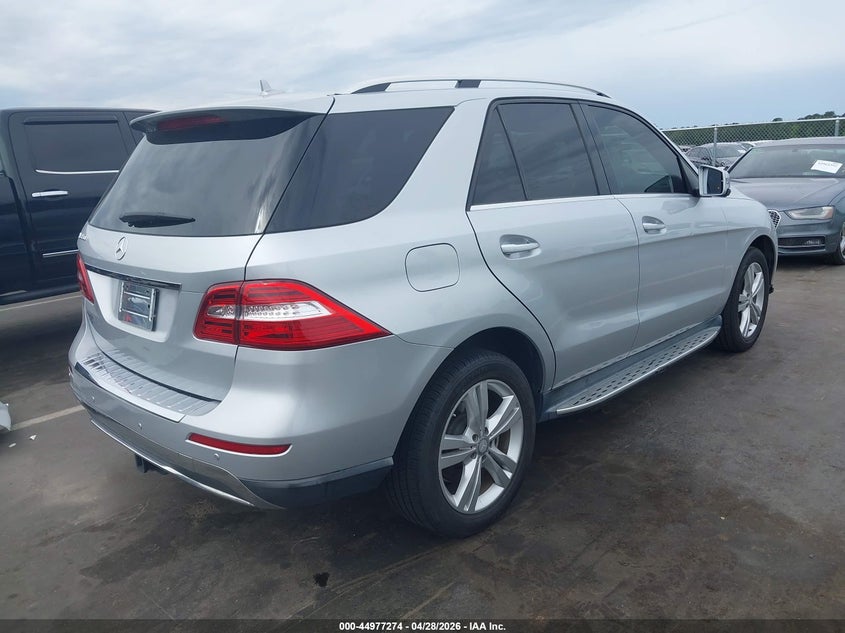 2014 Mercedes-benz M-klasse VIN 4JGDA5JB2EA353753 IAAI salvage auction — FRONT END, Salvage Title, sold $25 on 2026-07-30 (photo 4)