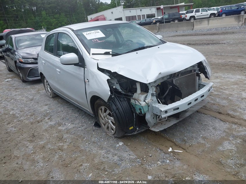 2024 Mitsubishi Mirage VIN ML32AUHJ4RH001034 IAAI salvage auction — FRONT END, Salvage Title, sold $1,900 on 2026-07-19 (photo 1)