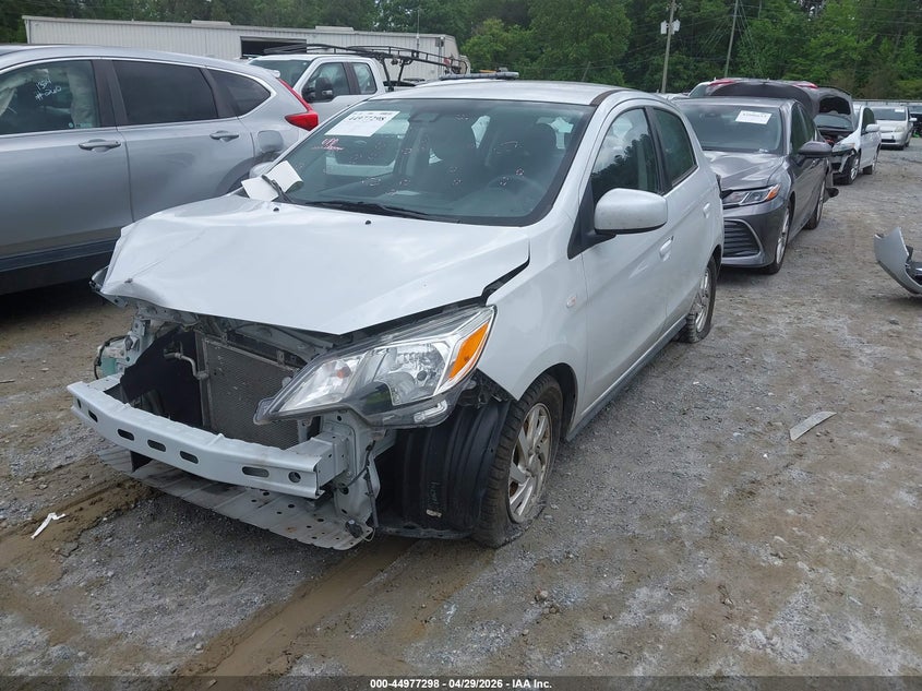 2024 Mitsubishi Mirage VIN ML32AUHJ4RH001034 IAAI salvage auction — FRONT END, Salvage Title, sold $1,900 on 2026-07-19 (photo 2)