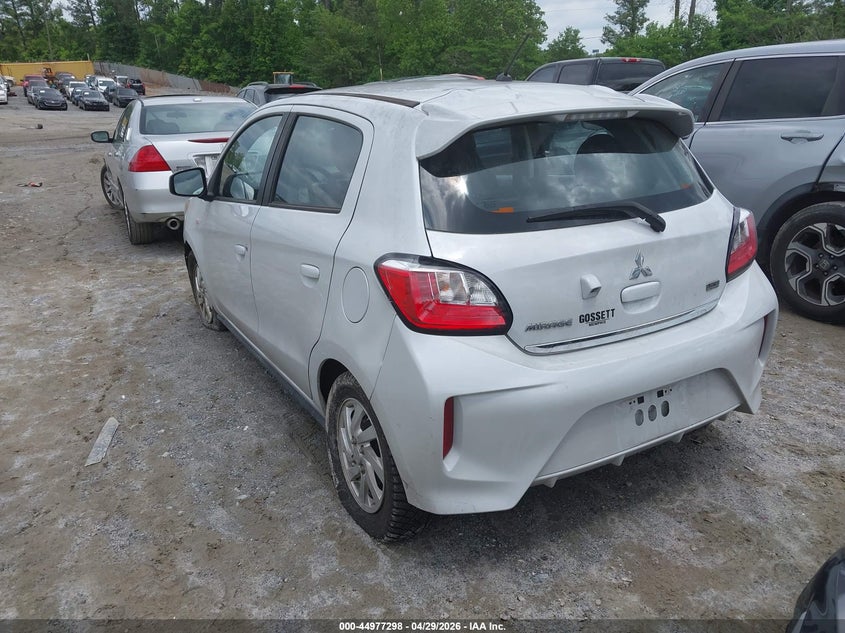 2024 Mitsubishi Mirage VIN ML32AUHJ4RH001034 IAAI salvage auction — FRONT END, Salvage Title, sold $1,900 on 2026-07-19 (photo 3)