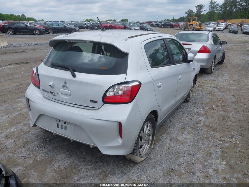 2024 Mitsubishi Mirage VIN ML32AUHJ4RH001034 IAAI salvage auction — FRONT END, Salvage Title, sold $1,900 on 2026-07-19 (photo 4)
