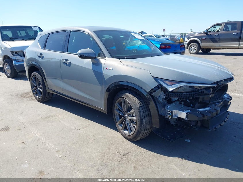 2025 Acura Adx VIN 3HDSA2H51SM704207 IAAI salvage auction — LEFT FRONT, Salvage Title, sold $12,400 on 2026-07-11 (photo 1)