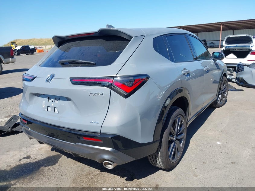 2025 Acura Adx VIN 3HDSA2H51SM704207 IAAI salvage auction — LEFT FRONT, Salvage Title, sold $12,400 on 2026-07-11 (photo 4)