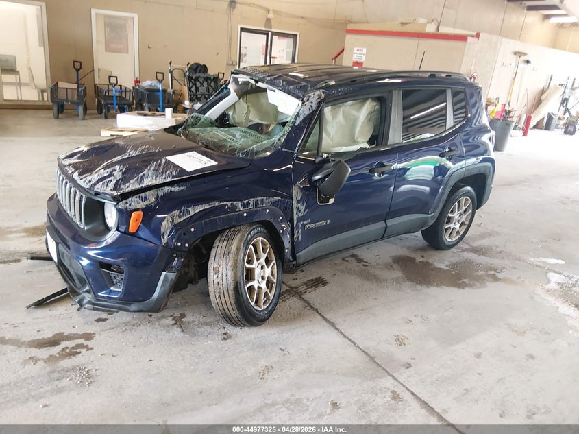 2020 Jeep Renegade VIN ZACNJAAB6LPL13669 IAAI salvage auction — FRONT END, Salvage Title, sold $675 on 2026-07-06 (photo 2)
